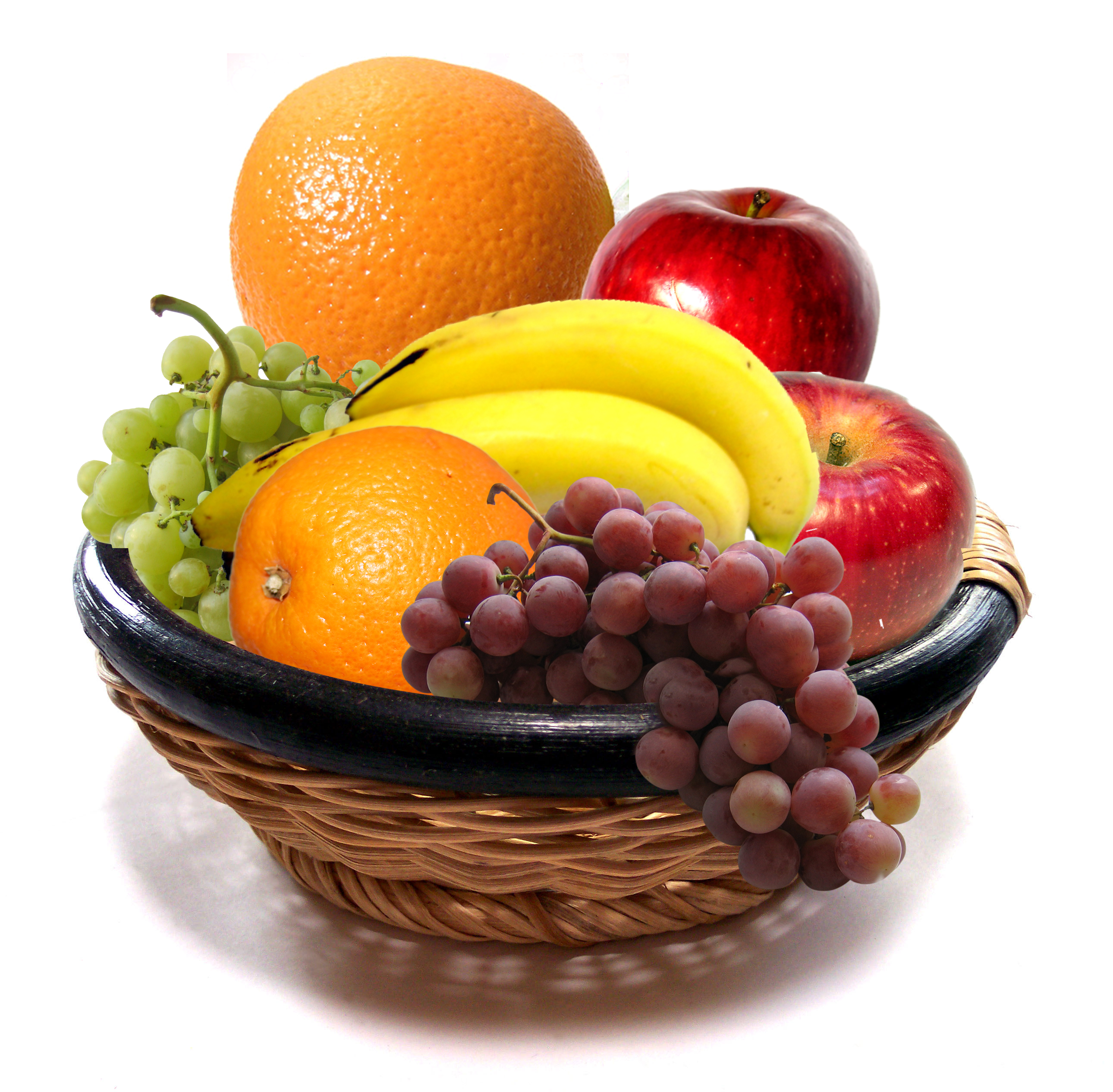Basket with Fruits
