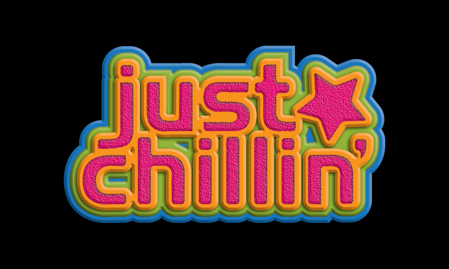 Just Chillin graphic